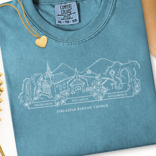 Comfort Color 3 Campus Logo Tee/Long Sleeve