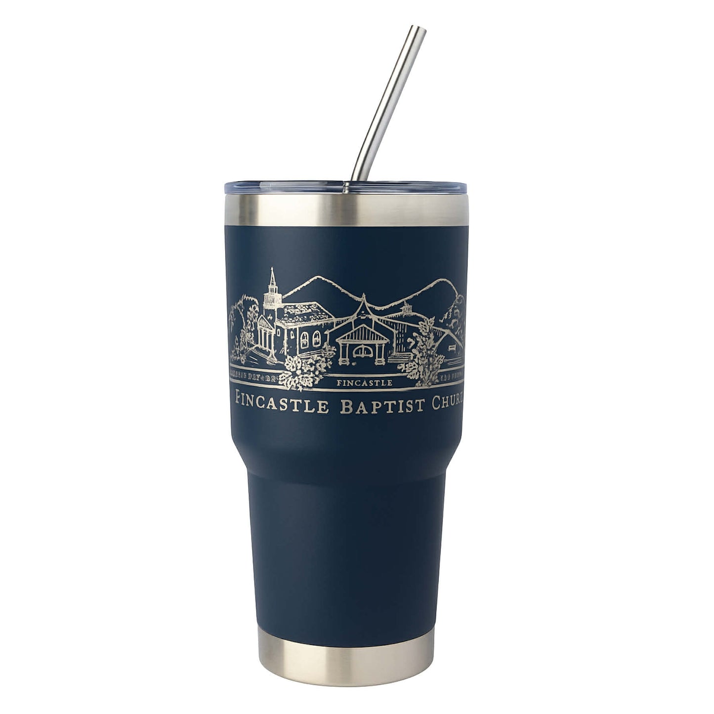 Metal Engraved Tumbler