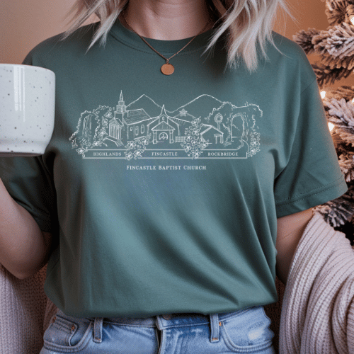 Comfort Color 3 Campus Logo Tee/Long Sleeve