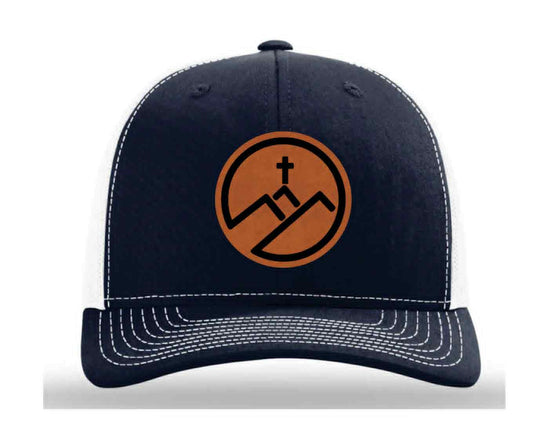 Logo Leather Patch Hat
